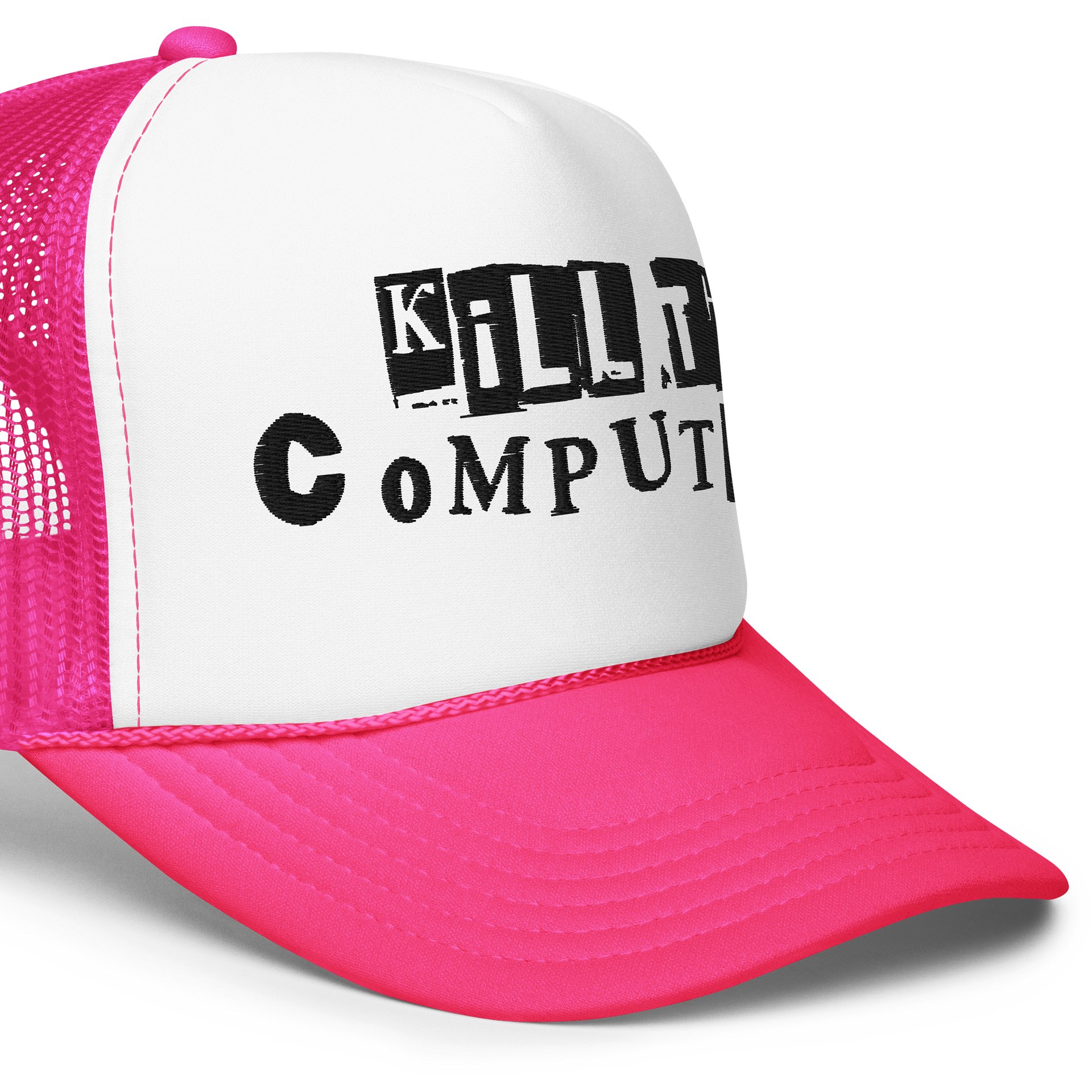 Trucker Hat Black Font product image (23)