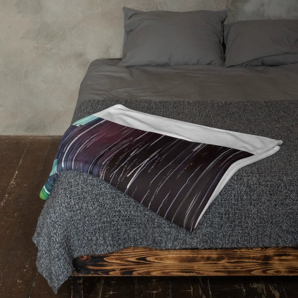 Gay Couple In The Rain – Colorful Two Hearts Throw Blanket product image (11)