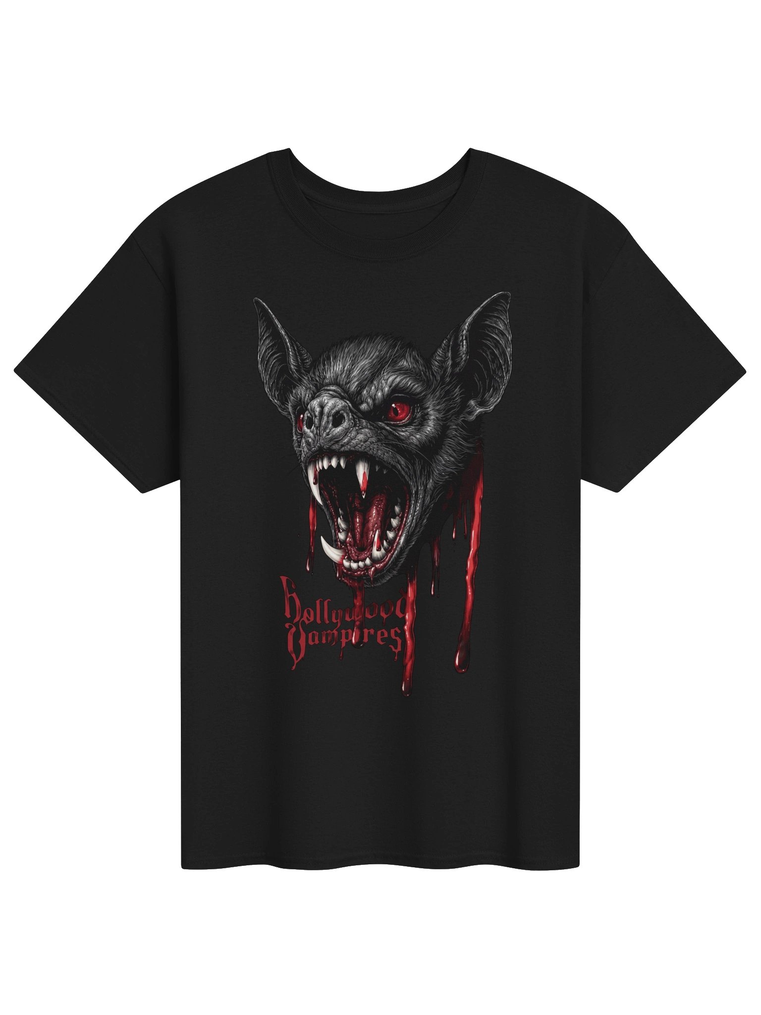 Hollywood Vampires Europe And UK 2026 Tour Merch The Bat T-Shirt product image (1)