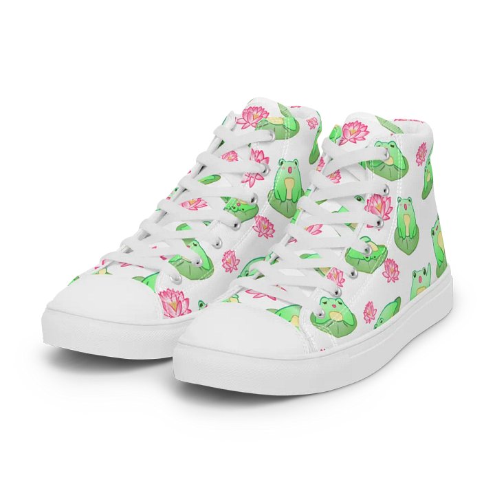 Kawaii Froggie Mens Hightops product image (1)