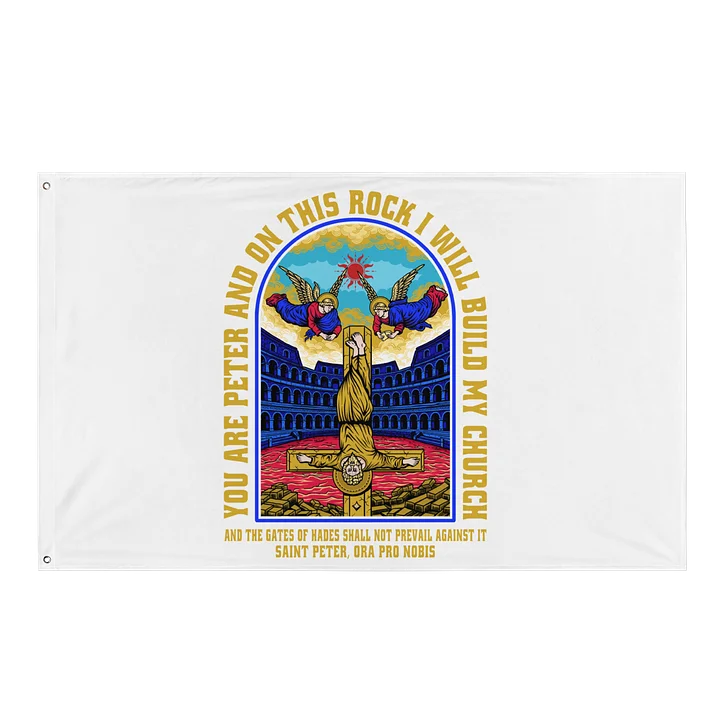 Saint Peter's Cross Flag v2 product image (1)
