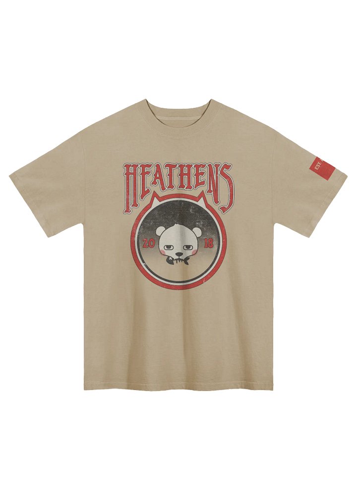 Vintage Oversized Heathen T-shirt product image (1)