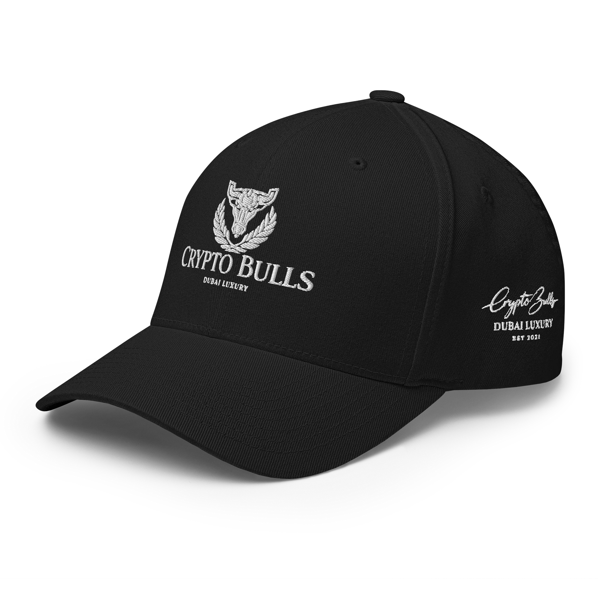 Bullish Flex Fit Cap — White Crest Edition product image (6)