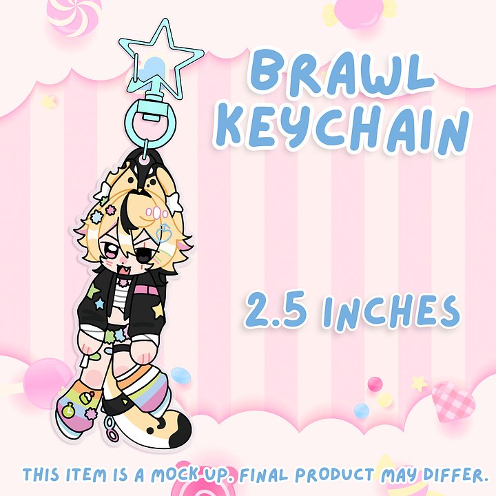 Brawl Debut Keychain product image (2)