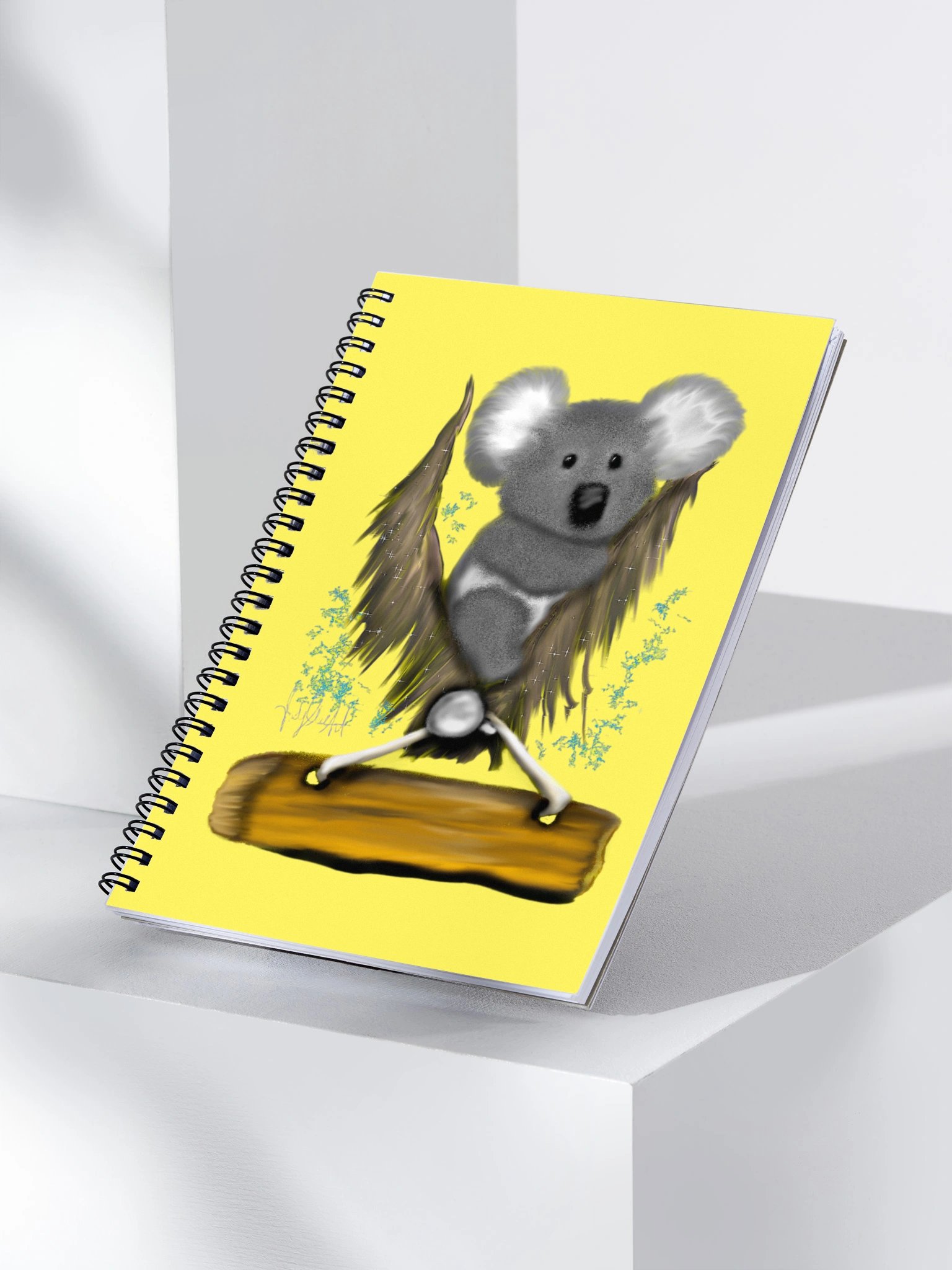 "J.B. Koala" Spiral Notebook product image (3)