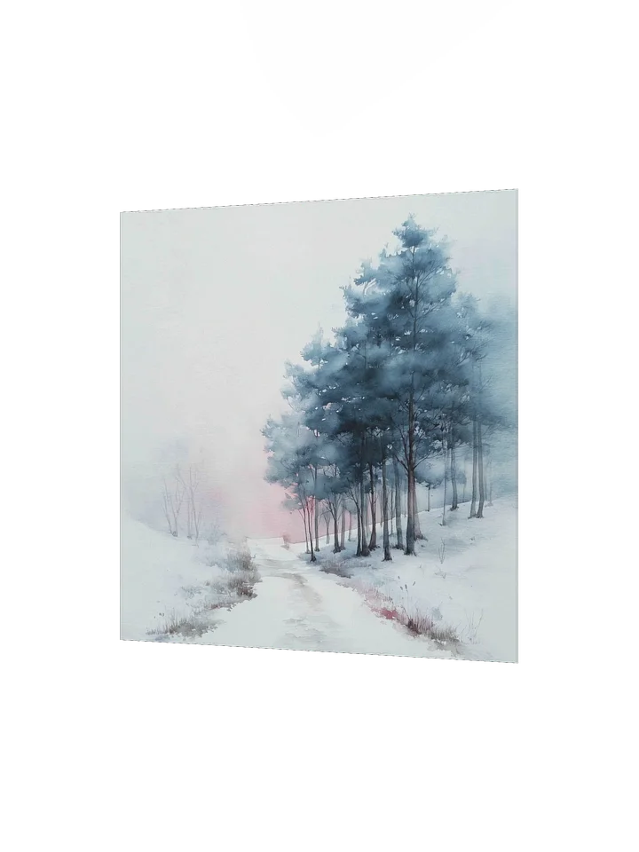 Powder Blue: Misty Dawn Snowy Landscape product image (7)