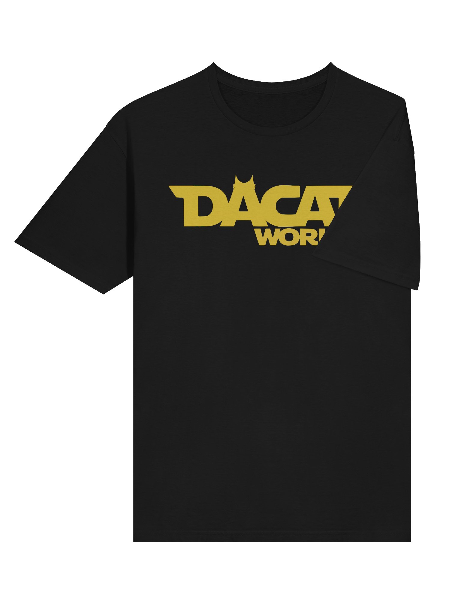 DACAT WORLD yellow logo t-shirt product image (6)