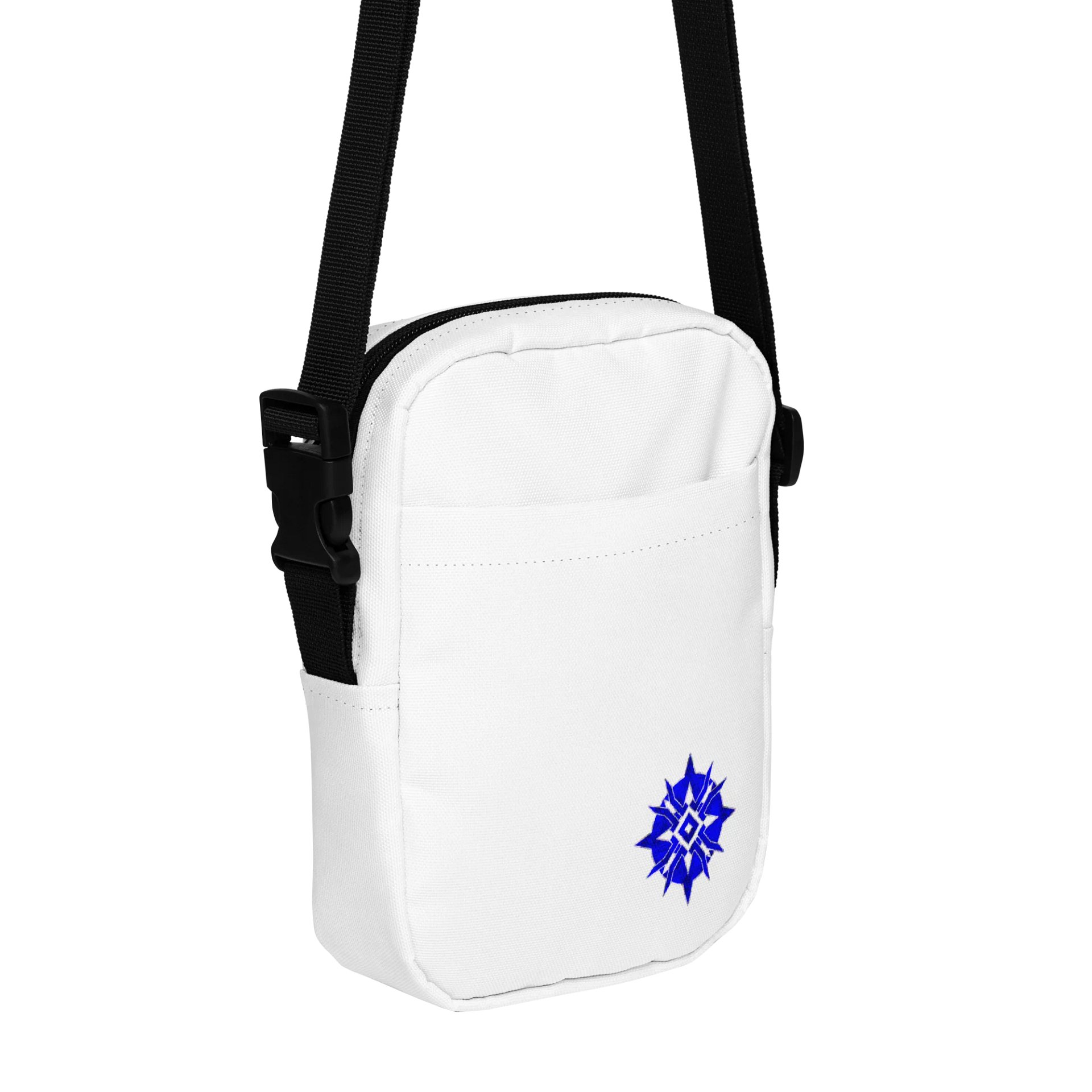 AETHEX | Futuristic Snowflake Shield Crossbody Bag product image (1)