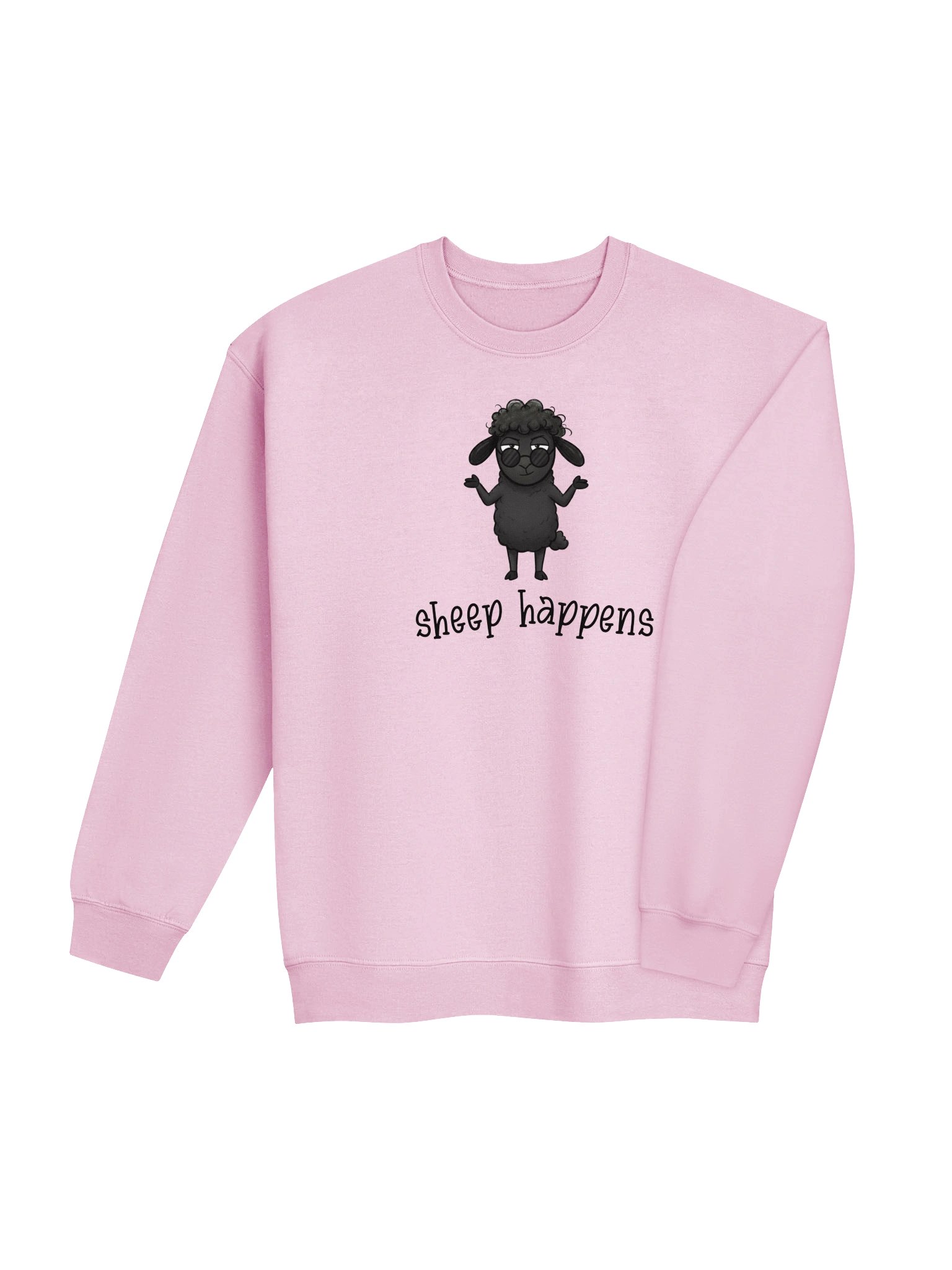 Sheep Happens Crewneck Sweatshirt product image (15)