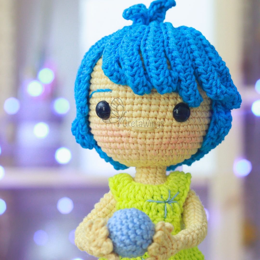 Amigurumi PATTERN Joy from the movie Inside Out (Digital Download) product image (4)