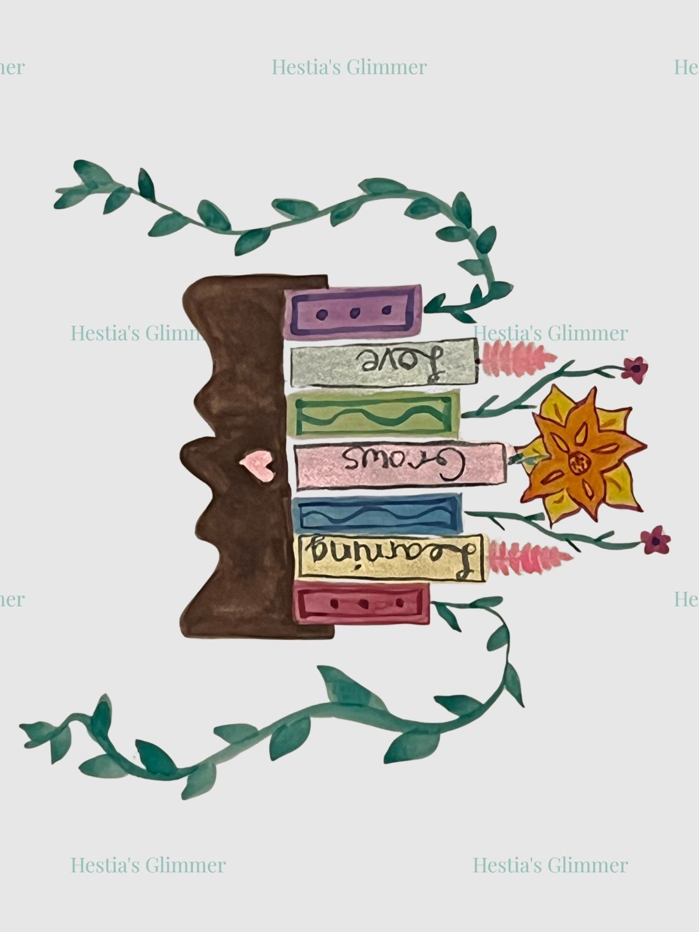 Love Grows Learning: Orange product image (1)
