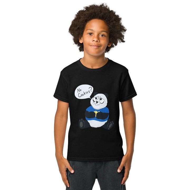 Sad Pann Pann Panda Youth Sports Tee product image (1)