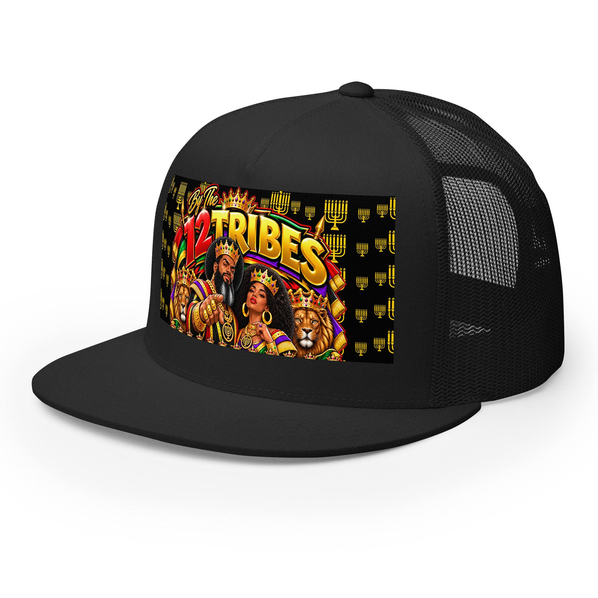 By The 12 Tribes Crown Lion Trucker Cap product image (2)