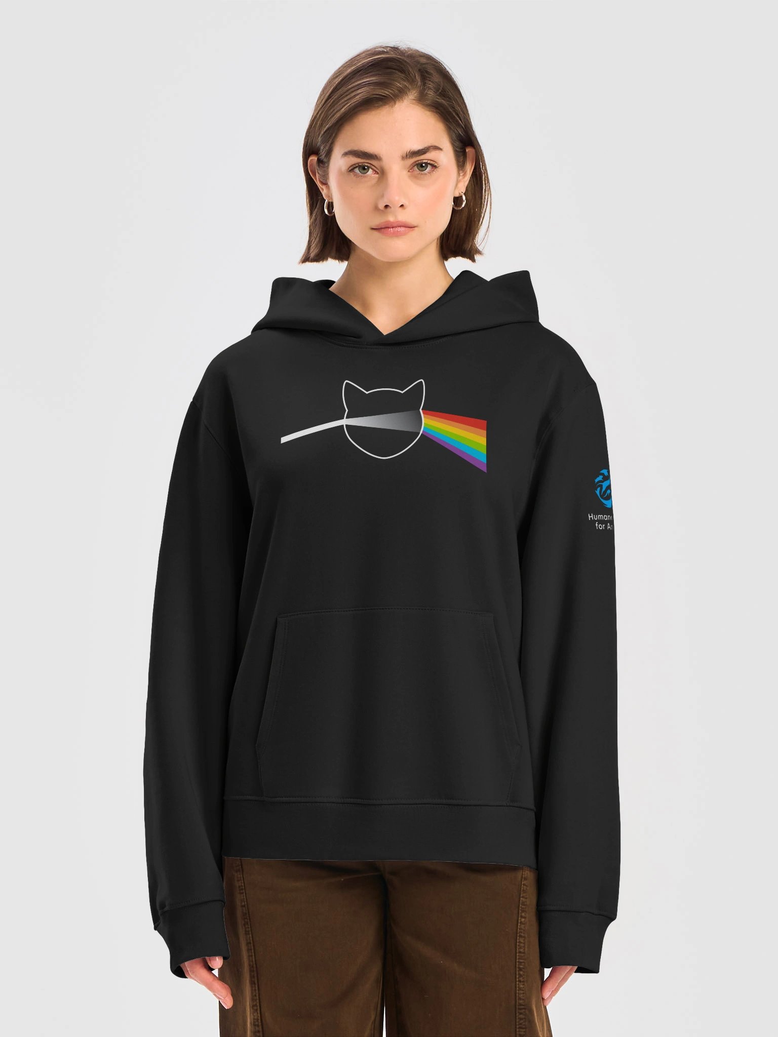 Dark side rainbow - Hoodie product image (5)