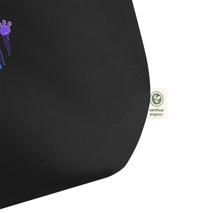 Rainbow Dog Paw Prints Eco Tote product image (2)