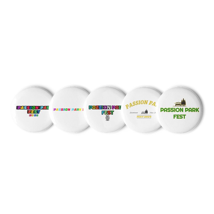 Passion Park Fest Pin Pack product image (1)