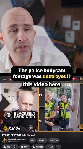 The police say this bodycam footage may have been destroyed... I requested the footage as part of a pro bono case, only to be...