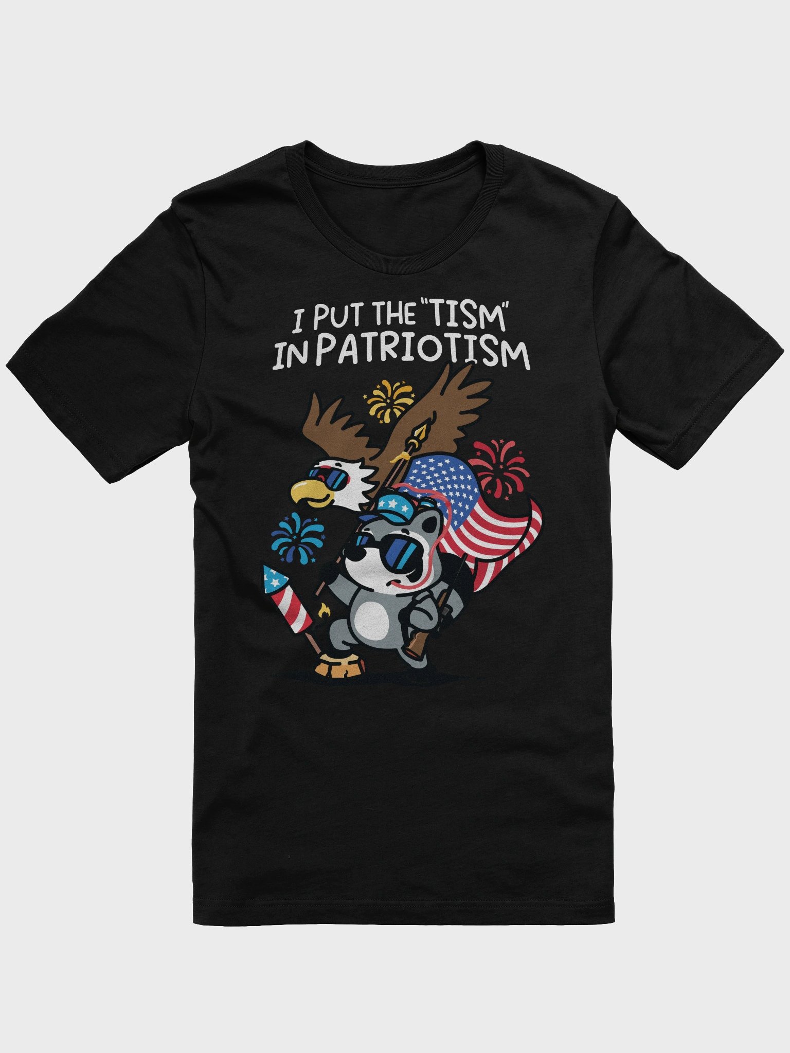 'Tism in Patriotism Athletic Tee (Members Only) product image (1)