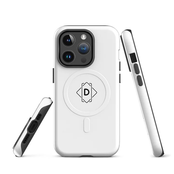 DIMBER Signature MagSafe Case - Minimalist White product image (5)