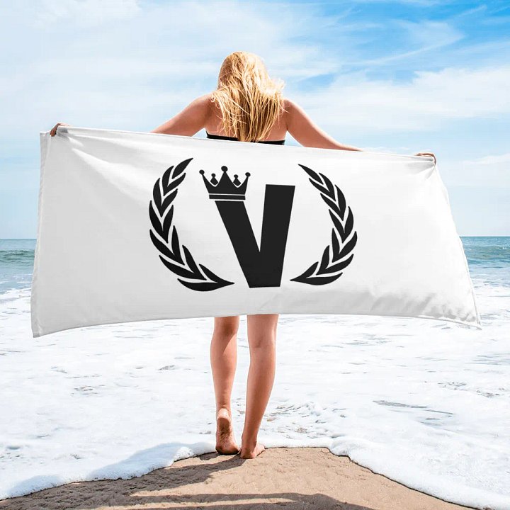Viictori Crown Beach Towel product image (1)