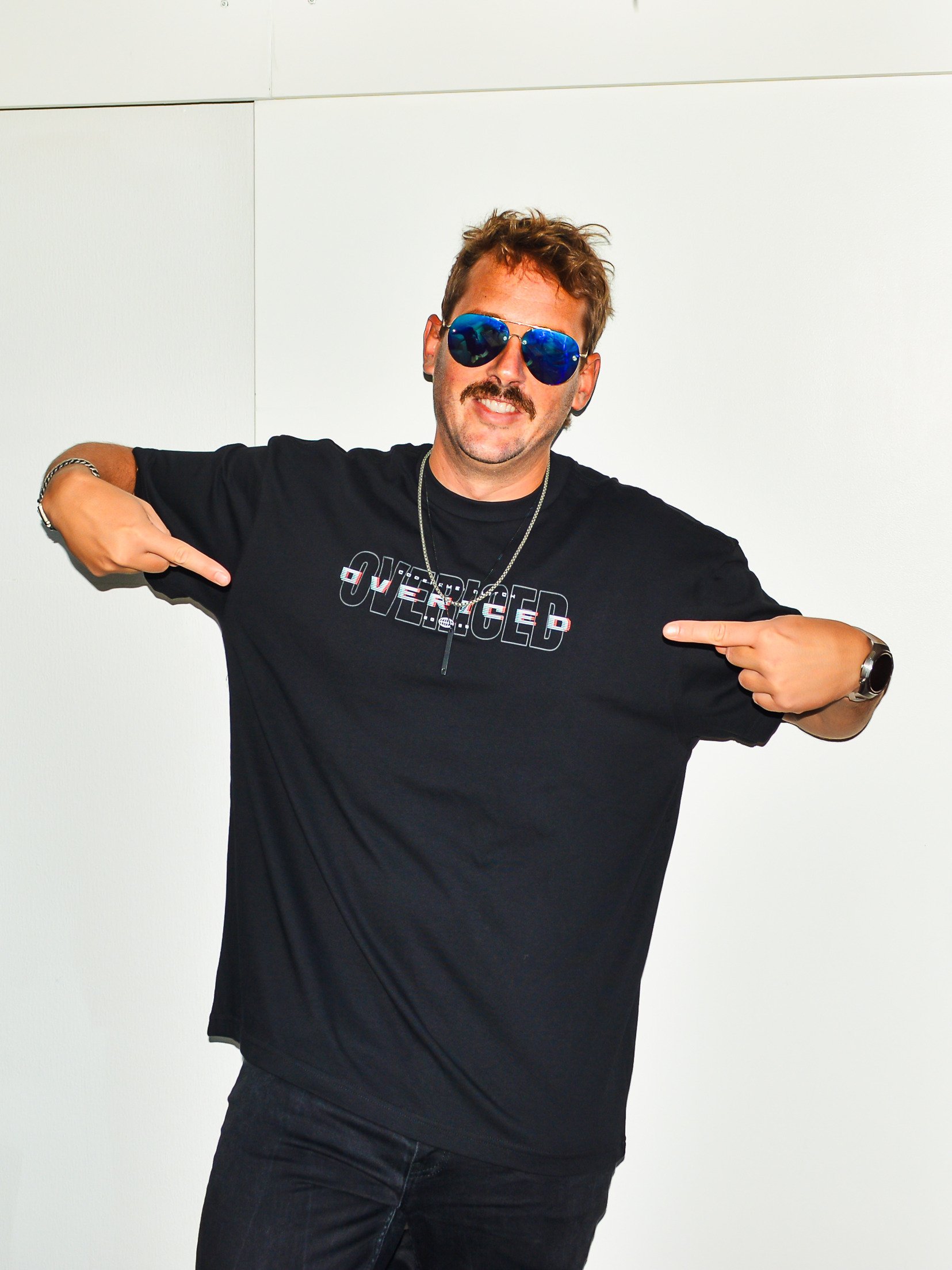 DJ Shirt – Glitch: OVERICED product image (2)