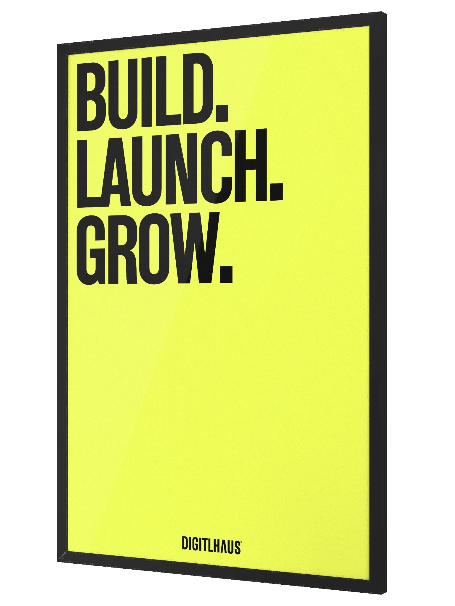 DigitlHaus Build Launch Grow Framed - 24"x36" product image (4)