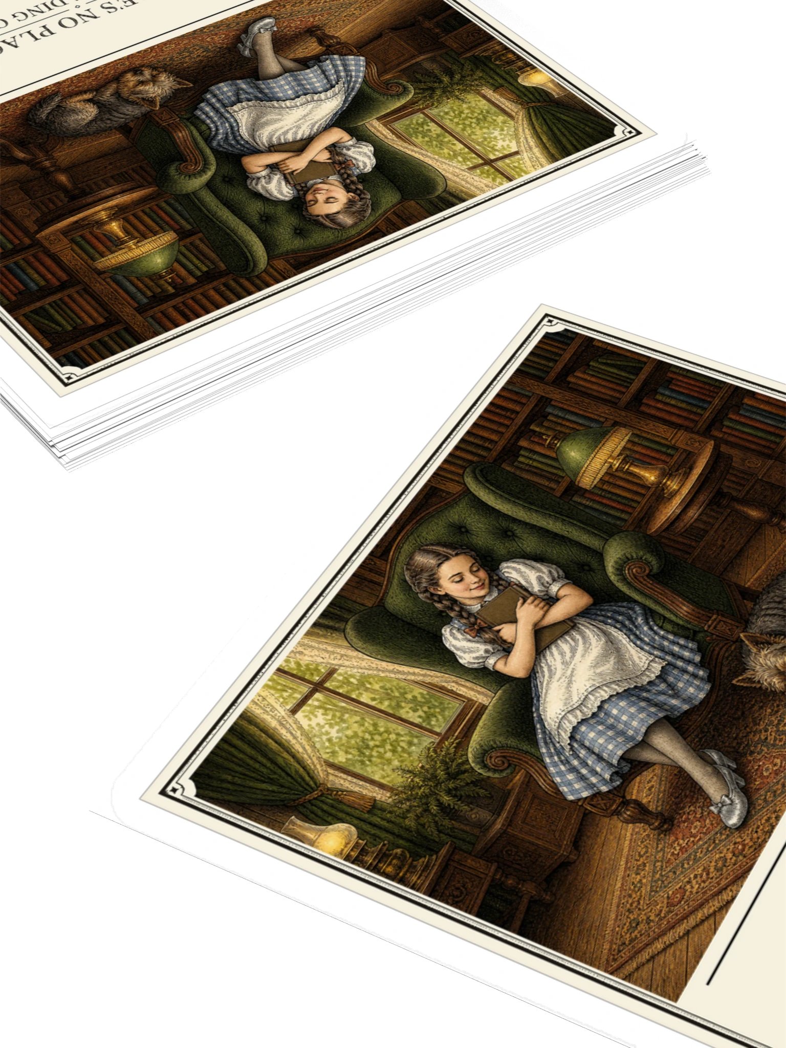 There S No Place Like Reading Chair -- The Wonderful Wizard of Oz Sticker product image (4)