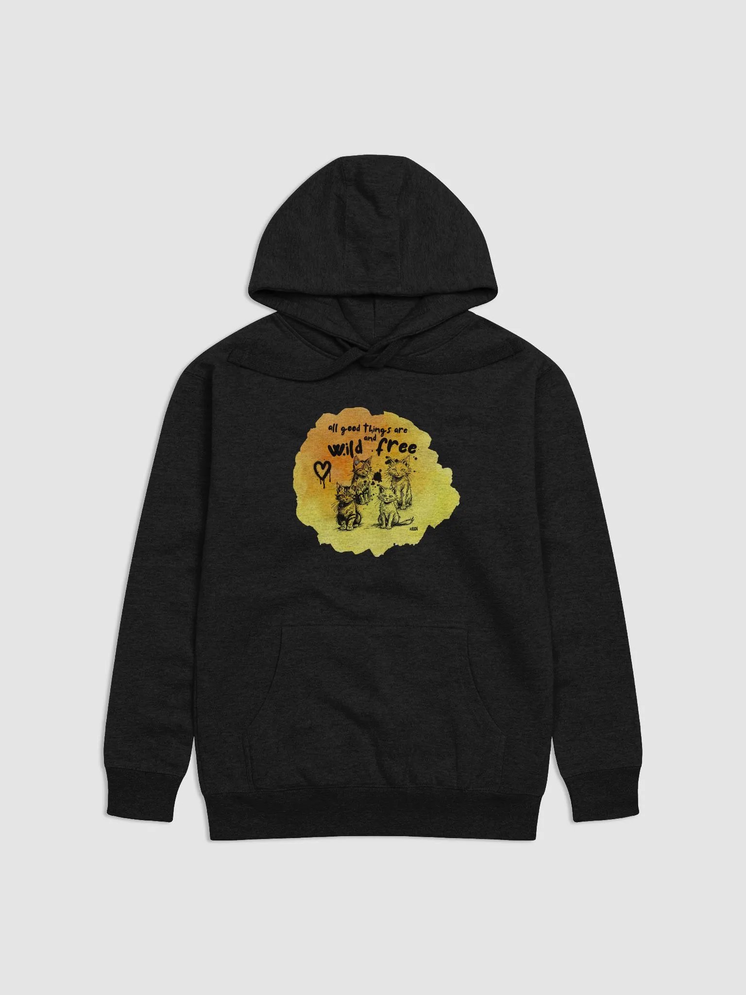 Wild and Free Cats Hoodie product image (2)