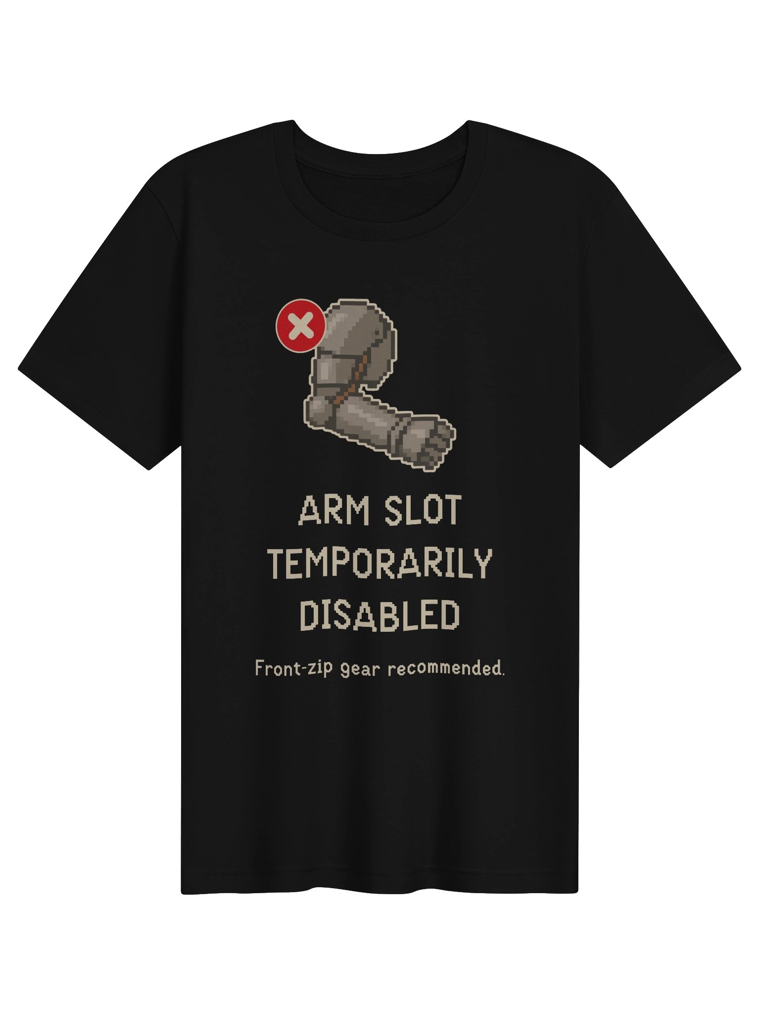 Arm Slot Temporarily Disabled Shirt | Shoulder Pain & Hypermobility Tee product image (1)