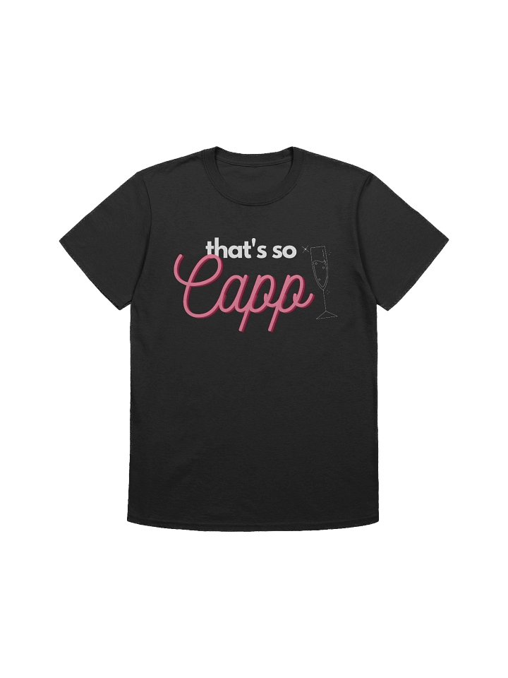 That's So Capp - Black T-Shirt product image (1)