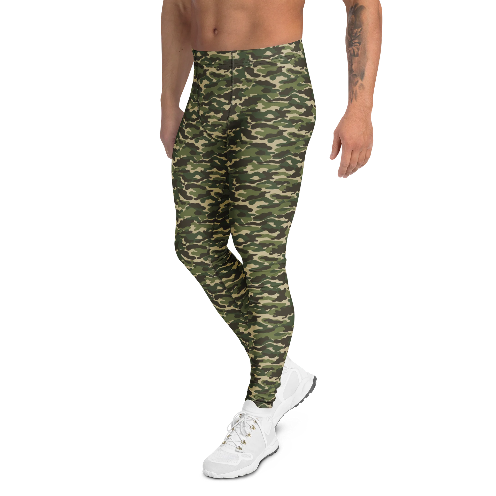 Comfortable Men’s Camo Leggings for Outdoor Wear product image (4)