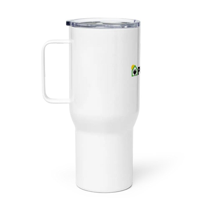 Plug It In Solar High-Quality Travel Mug with Handle product image (1)