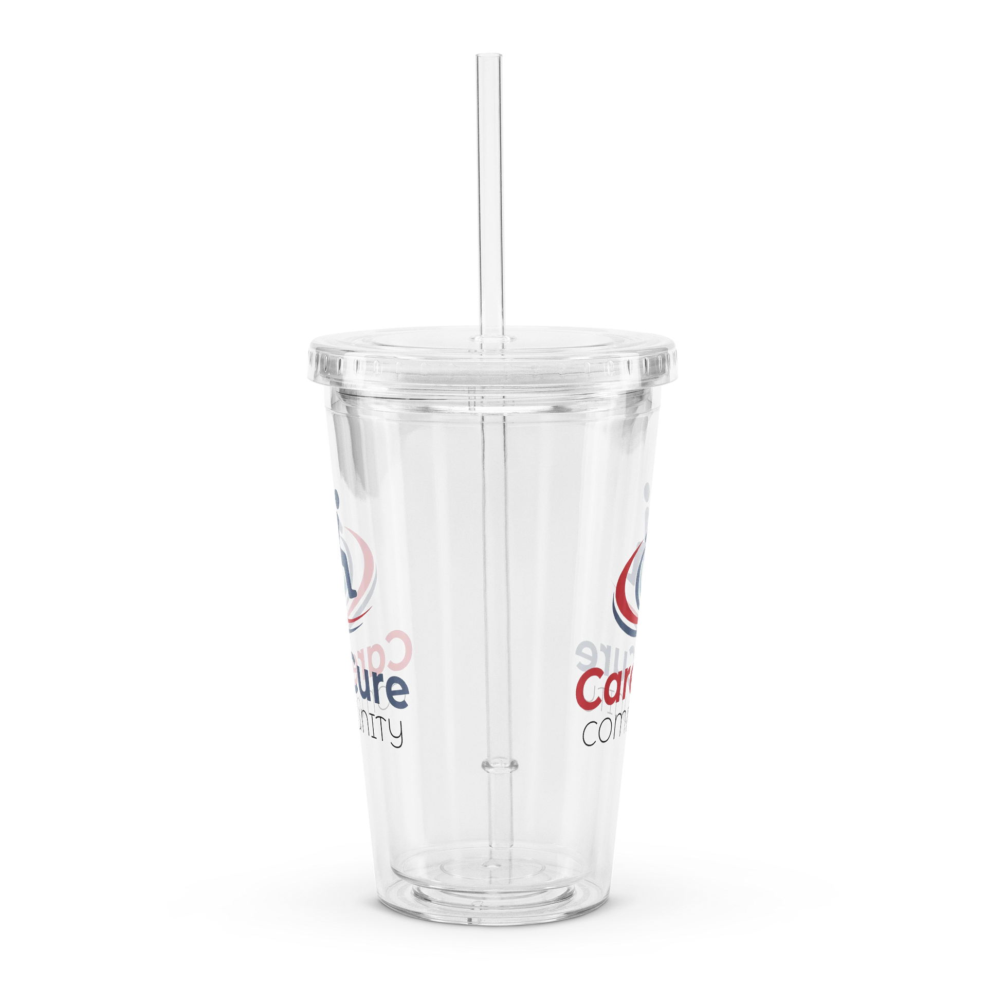 CareCure Plastic Cup with Straw product image (2)