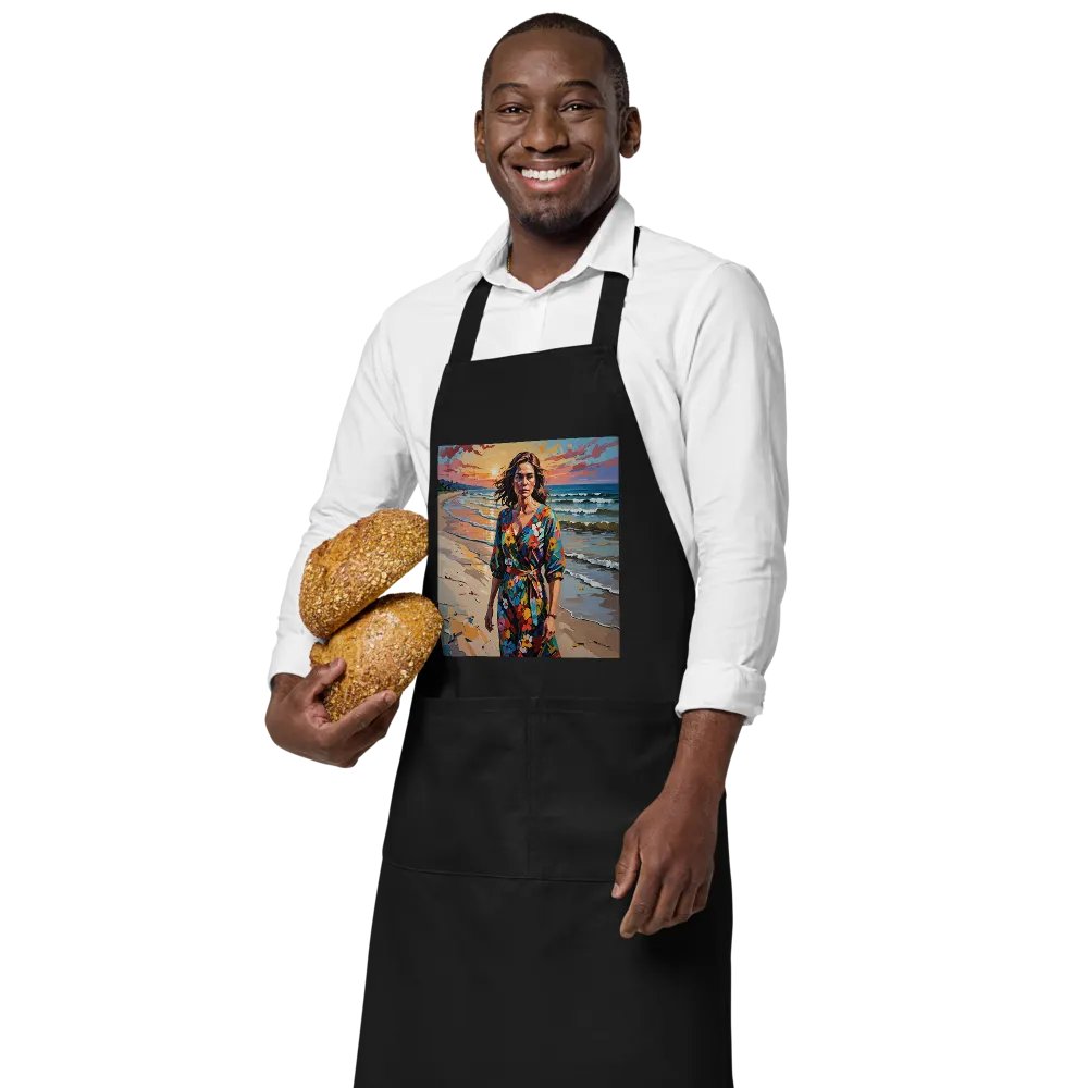 Sunset Stroll Floral Apron product image (3)
