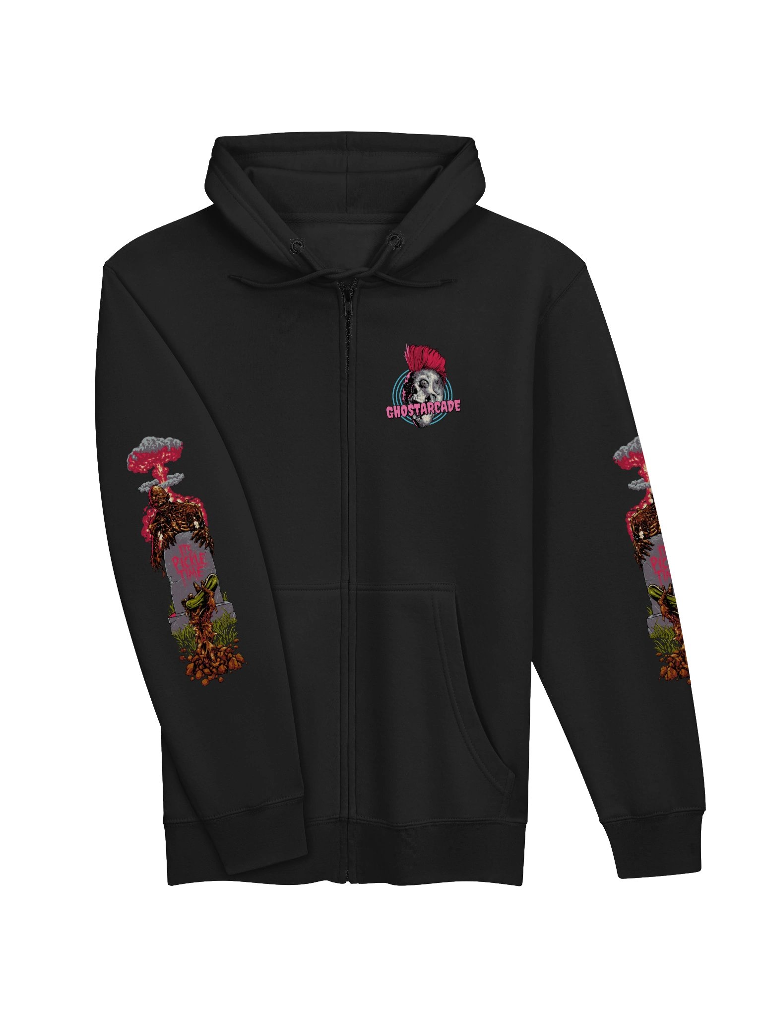 Pickled Brains Zip-Up Hoodie product image (3)