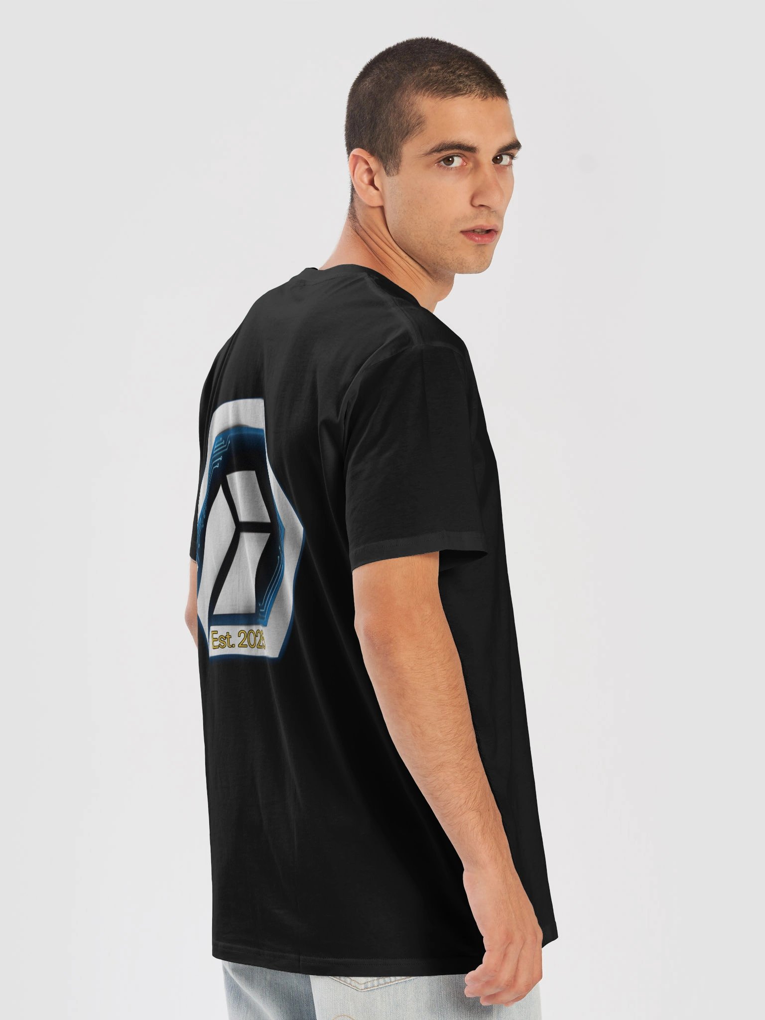 T-Shirt with logo on the back product image (8)