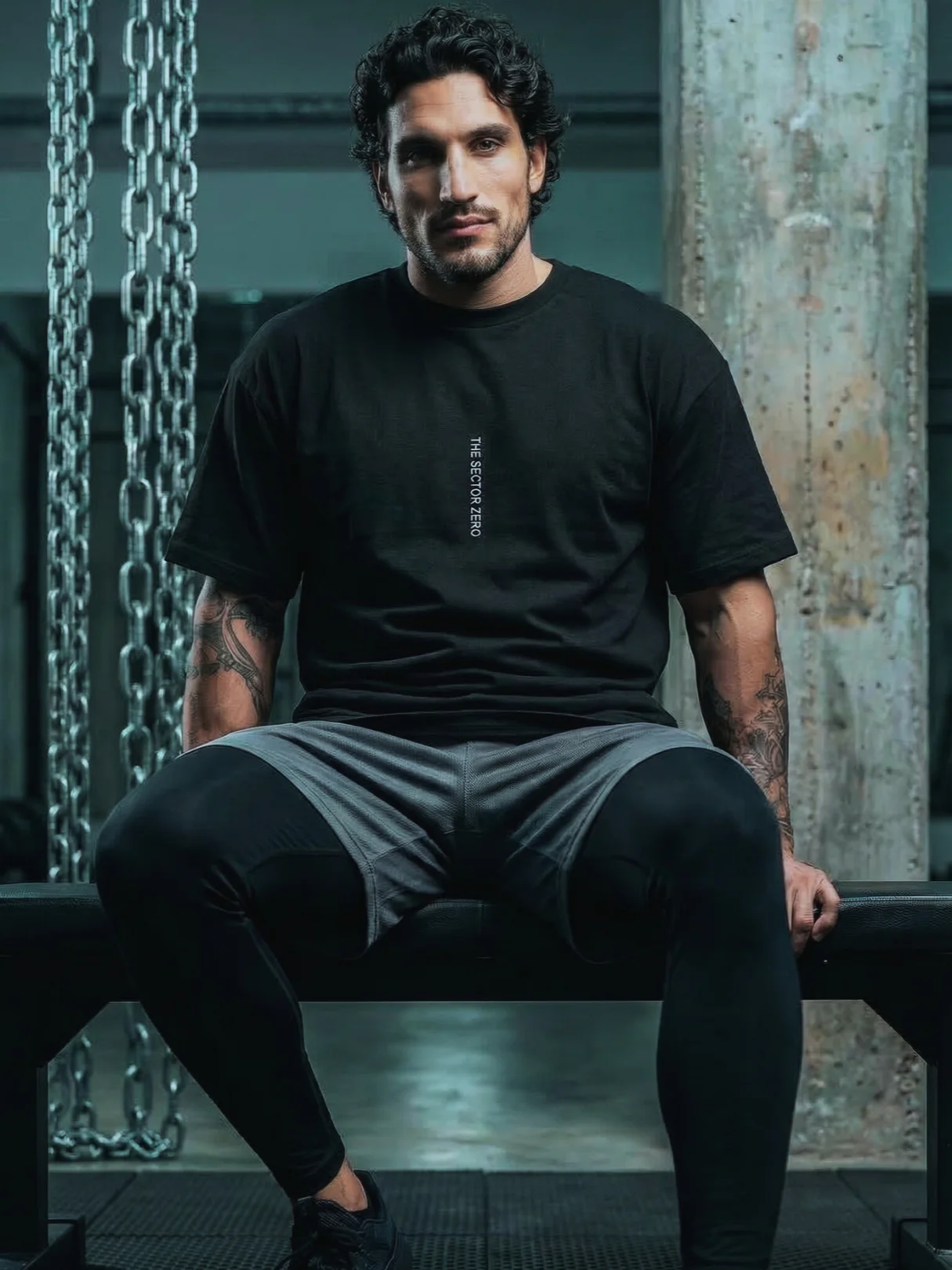 THE SECTOR ZERO™: 'Silence' Heavyweight Oversized Tee product image (6)