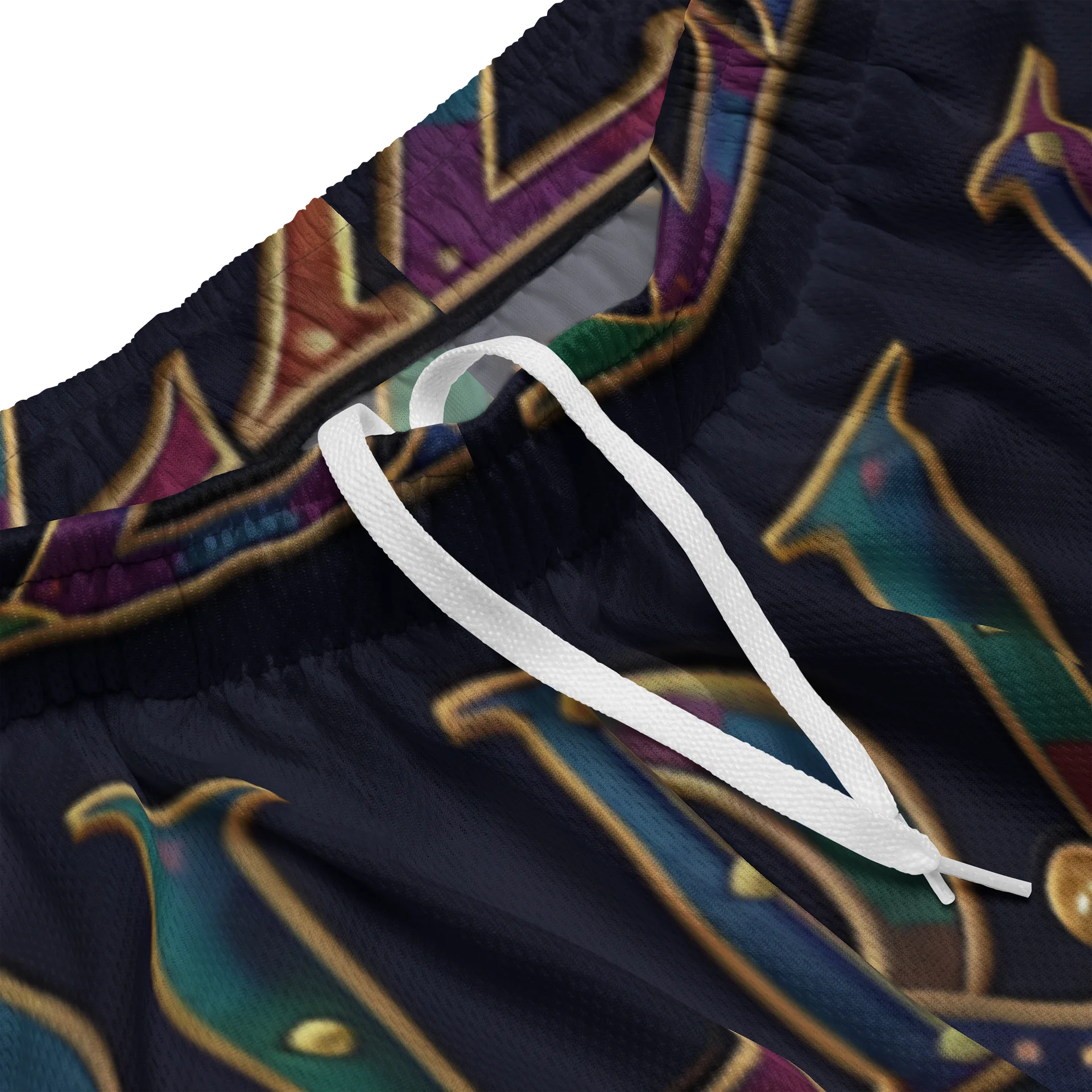 XZAQLI Men's Prism Monogram Mesh Shorts product image (2)