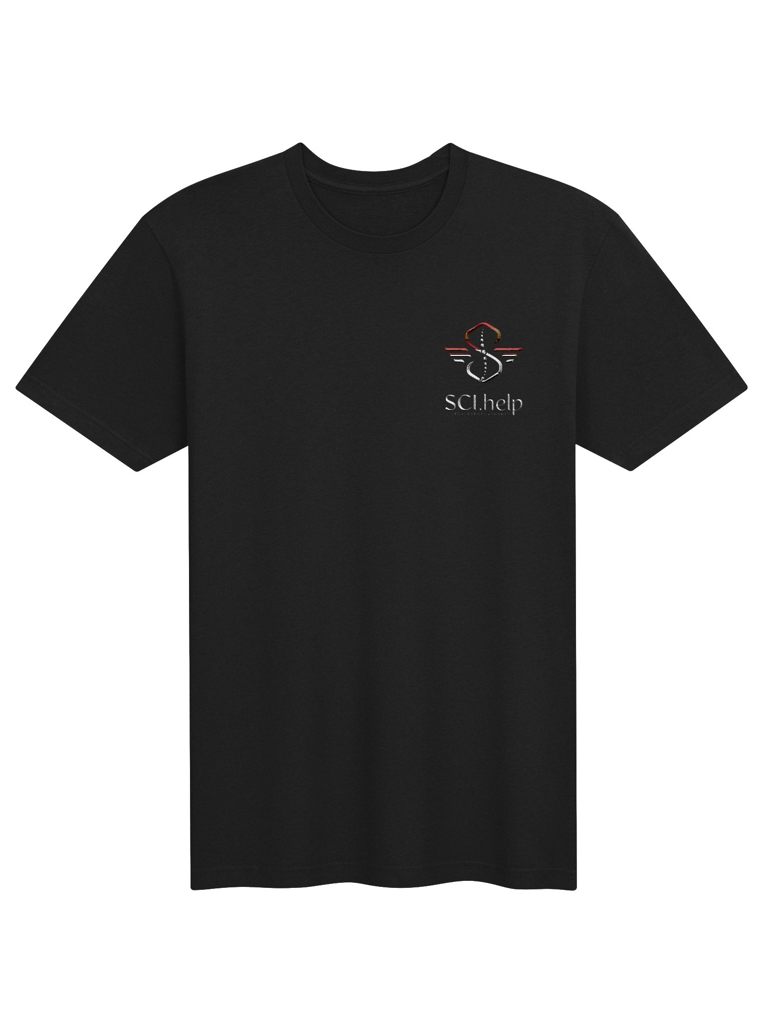 Embroidered Black Tee product image (1)
