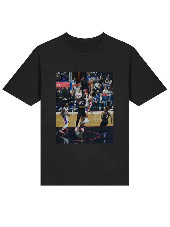 Cade Cunningham Dunking Over Drummond NBA Shirt product image (2)