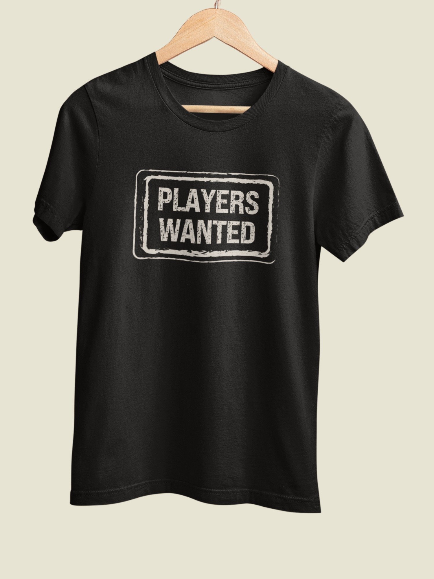 Players Wanted Tabletop Game Shirt on Black, Board Game Convention T-Shirt product image (2)