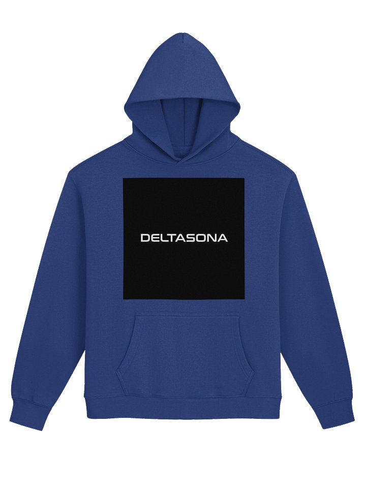 Deltasona Logo - Unisex Premium Hoodie (80% Cotton) - Blue product image (1)