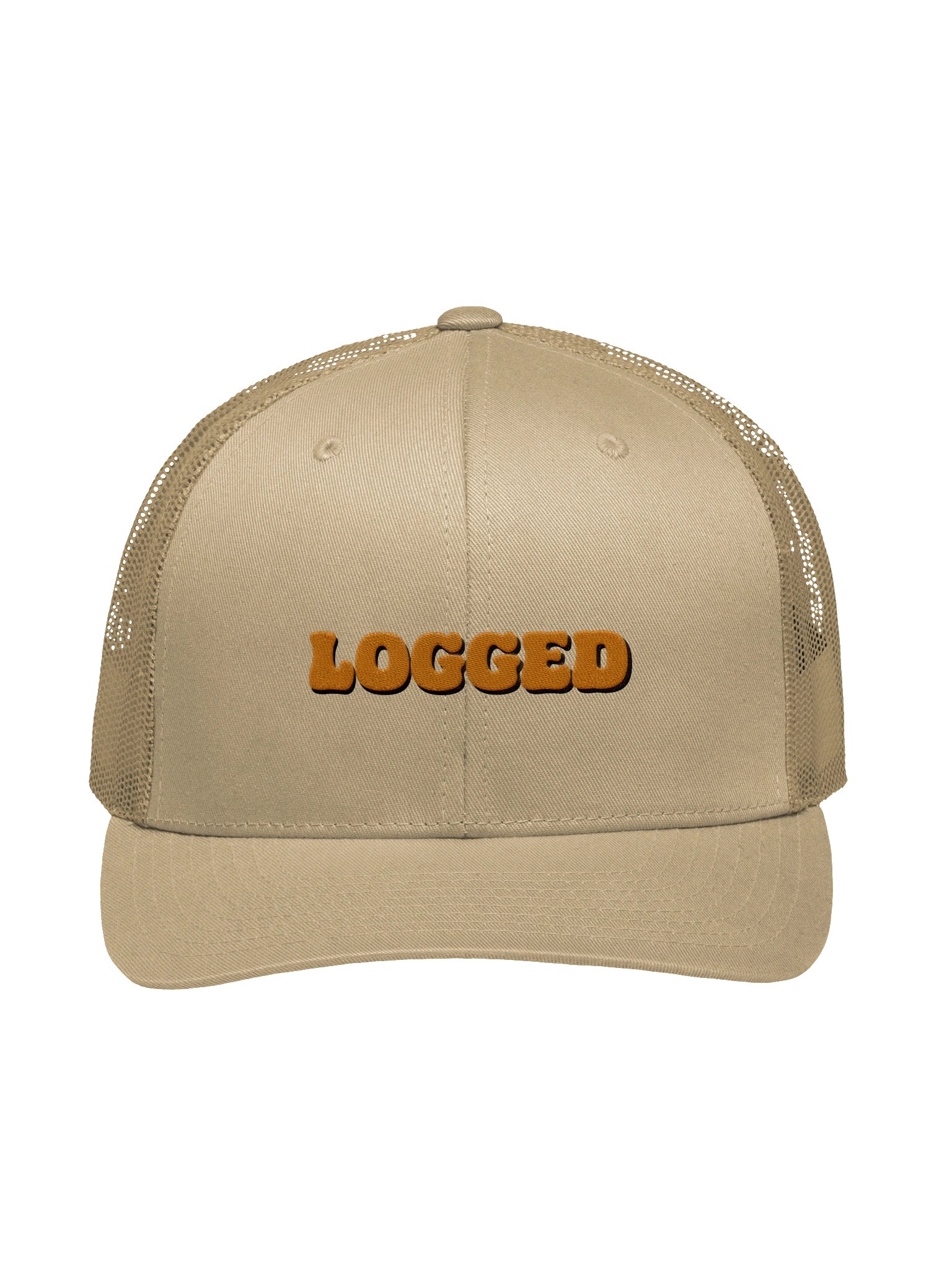 Logged Letters Embroidered Trucker Hat product image (8)