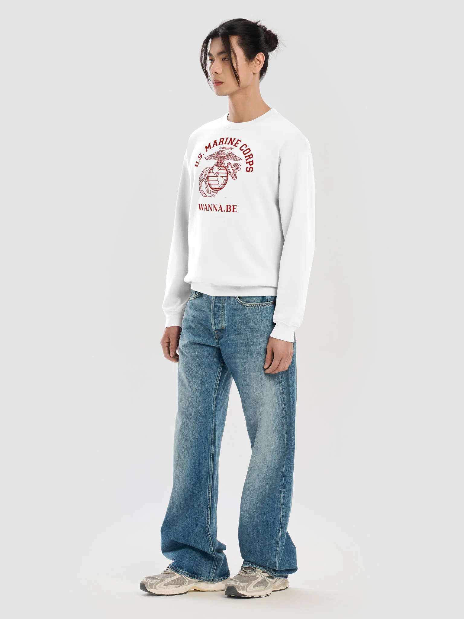 U.S. Marines Wanna.Be Sweatshirt — Semper Fi-ish product image (39)