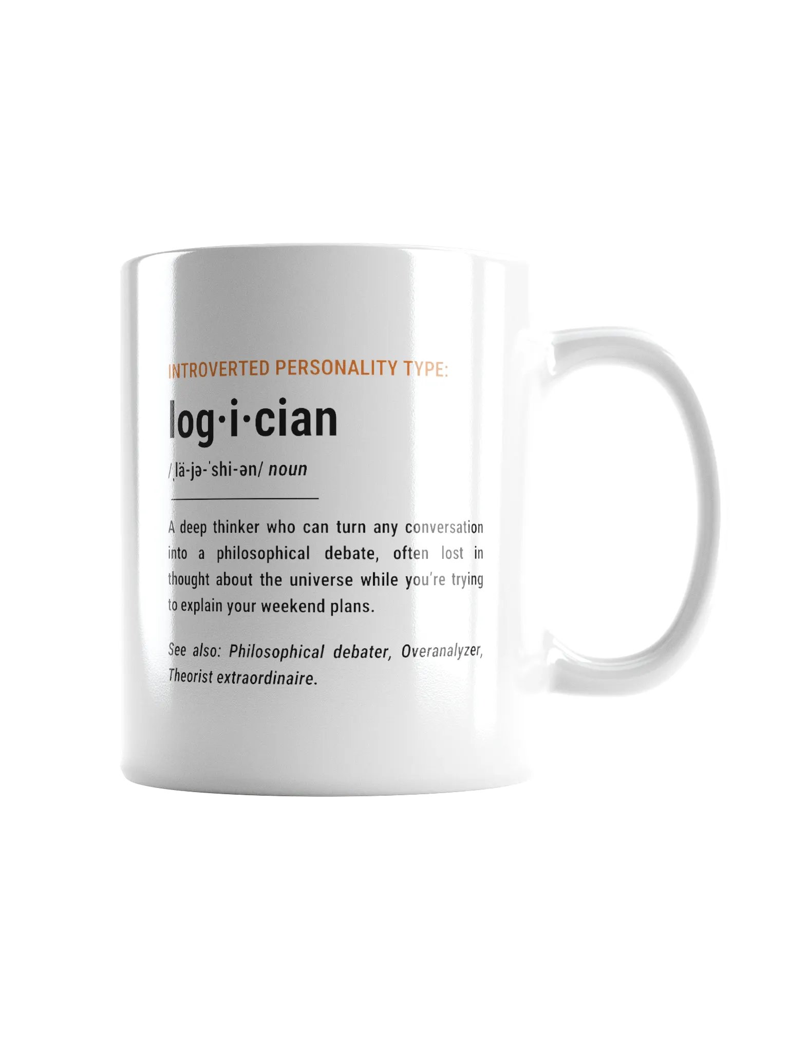 Introverted Personality Type: Logician Mug product image (2)