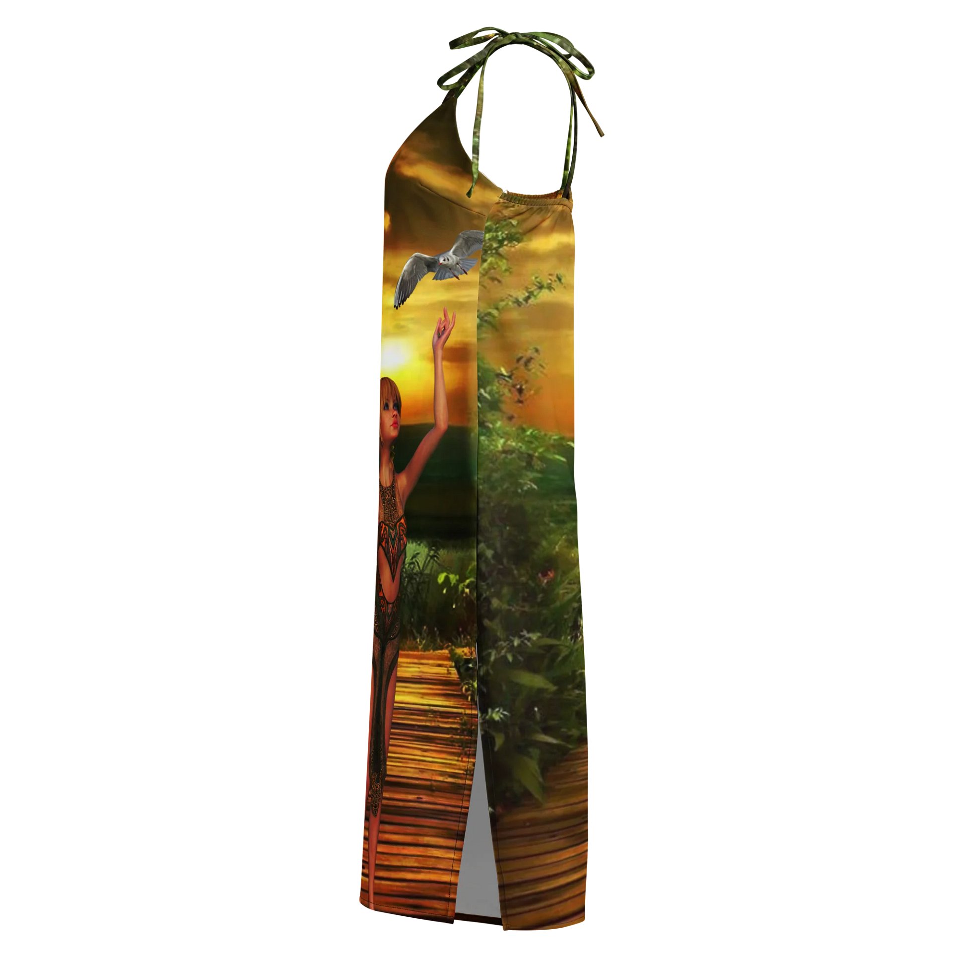 'Elven Stories - The Night of Your Return' Slip Dress product image (3)