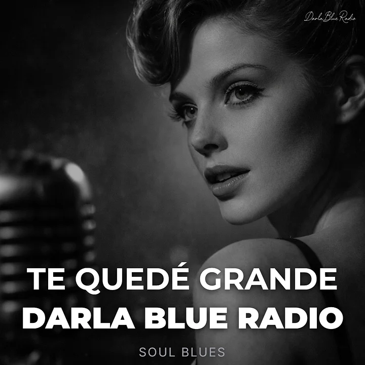 Te Quedé Grande - Darla Blue Radio (Soul Blues) | Descarga Digital product image (1)