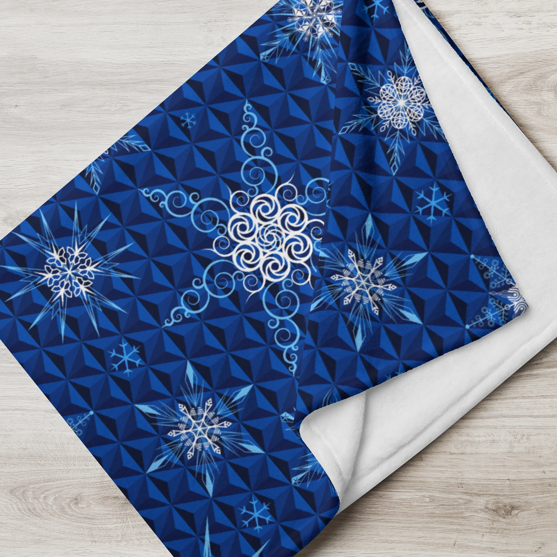 Futuristic Fractals Throw Blanket product image (6)