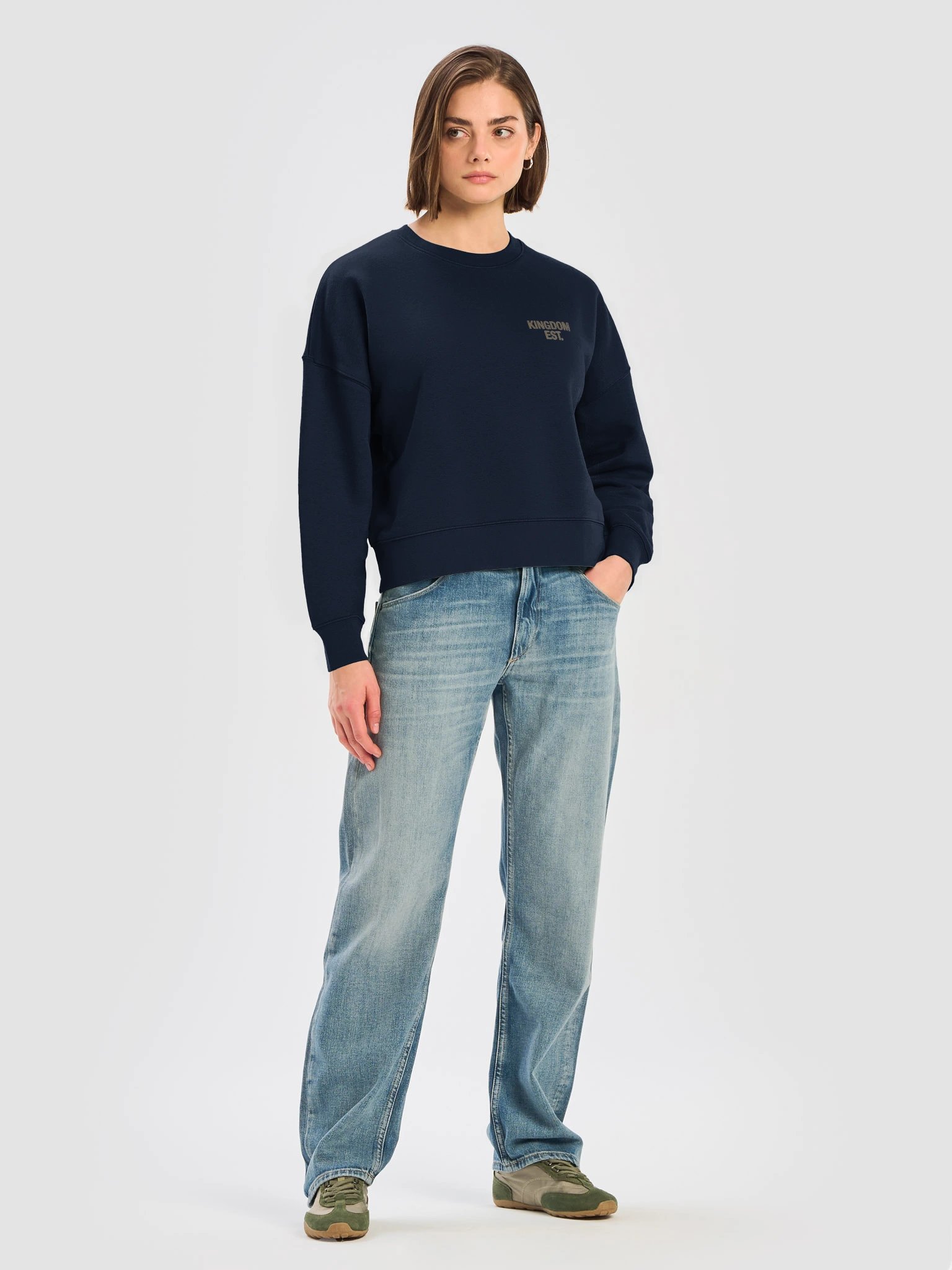 KINGDOM EST. Women Crew Neck Sweatshirt product image (5)