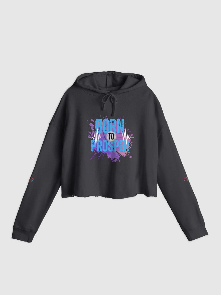 Born to Prosper Lightweight Cropped Hoodie product image (6)